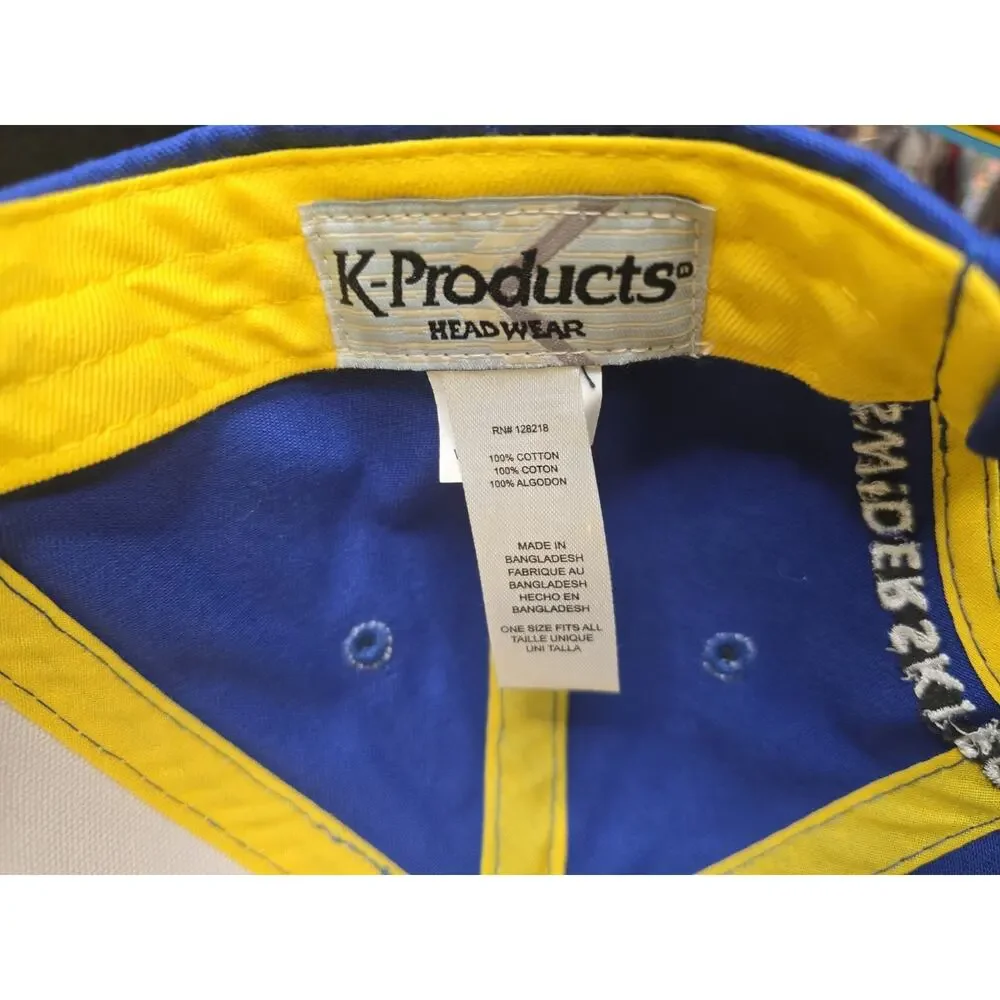New Holland Equipment Baseball Hat Blue Yellow